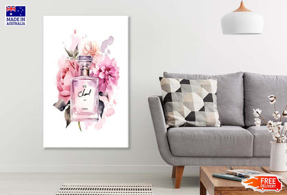 Elegant Pink Perfume Print 100% Australian Made