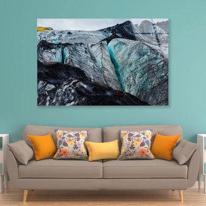 Glacier Ice Cave Acrylic Glass Print Tempered Glass Wall Art 100% Made in Australia Ready to Hang