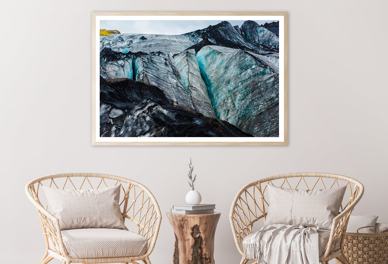 Glacier Ice Cave Home Decor Premium Quality Poster Print Choose Your Sizes