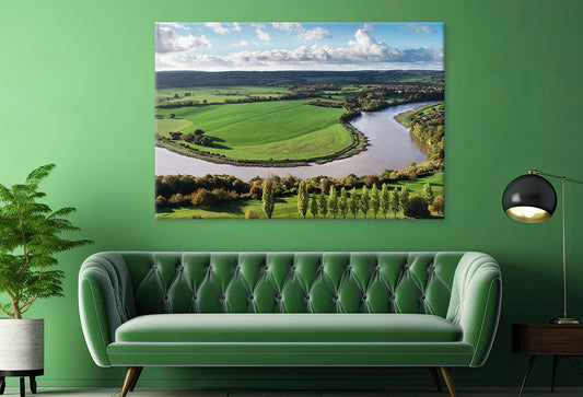 Autumn View Above Kingsweston Wall Art Decor 100% Australian Made