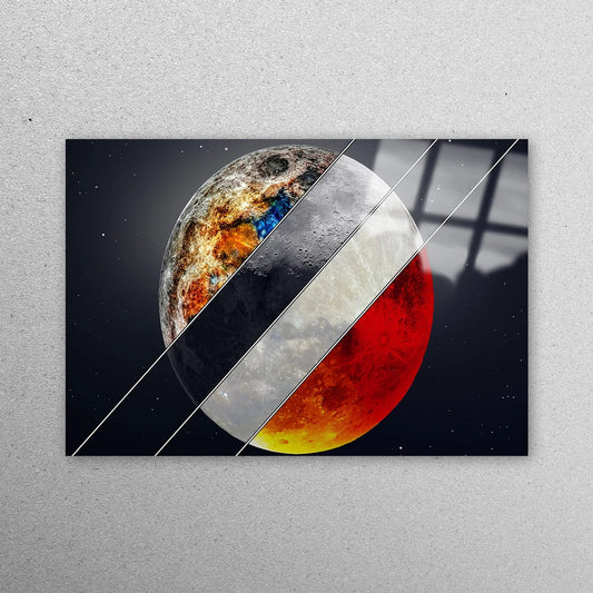 Cosmos Galaxy Wall Art Acrylic Glass Print Tempered Glass Wall Art 100% Made in Australia Ready to Hang