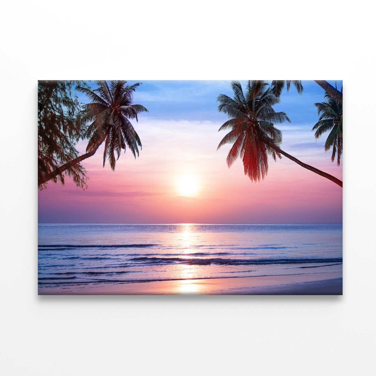 Sunrise on Tropical Island Beach Wall Art Decor 100% Australian Made - Bella Home Decor