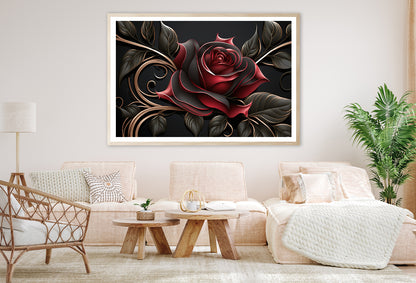 Roses Artistic Flower Design Home Decor Premium Quality Poster Print Choose Your Sizes