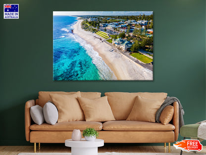 Clear Cottesloe Beach Australia Print 100% Australian Made - Bella Home Decor