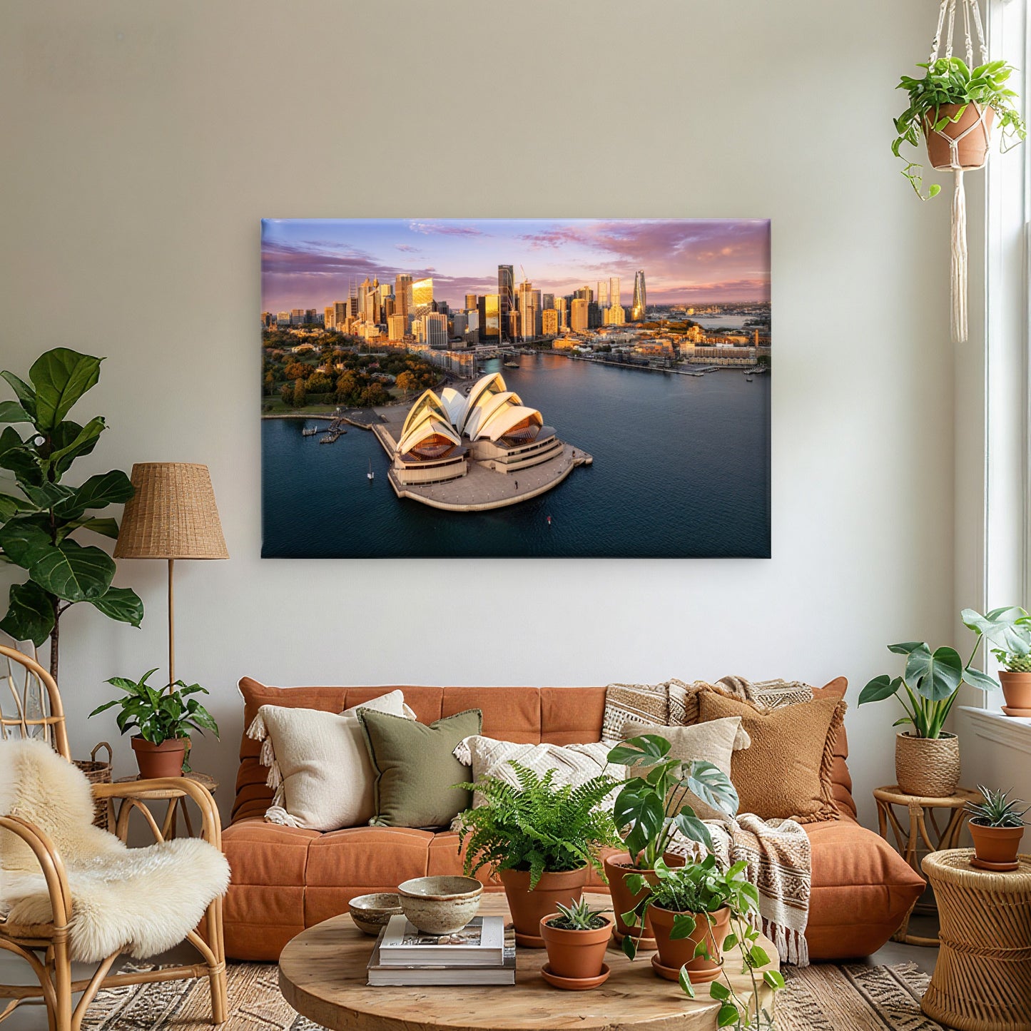 Sydney Opera House and Skyline Wall Art Decor 100% Australian Made