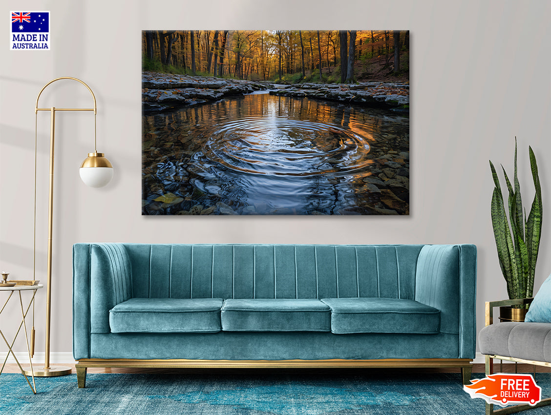 Autumn in the Woods Print 100% Australian Made - Bella Home Decor
