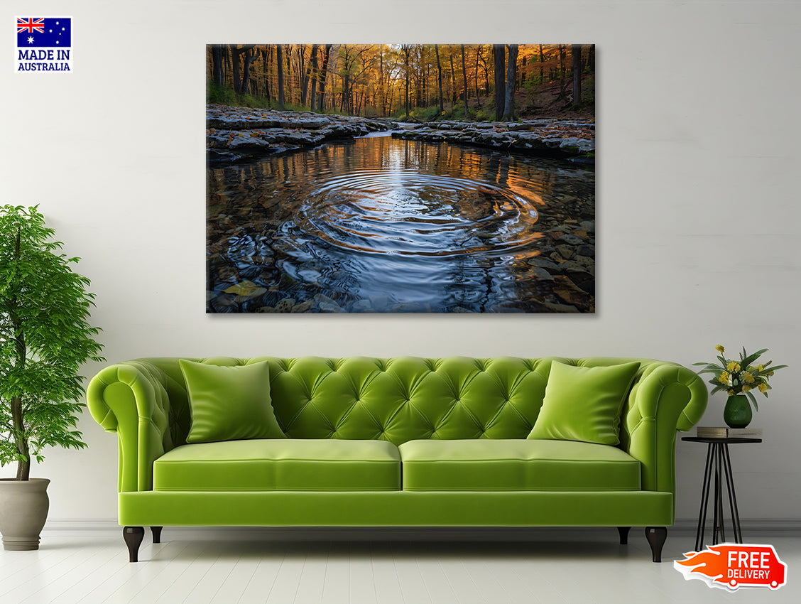 Autumn in the Woods Print 100% Australian Made - Bella Home Decor