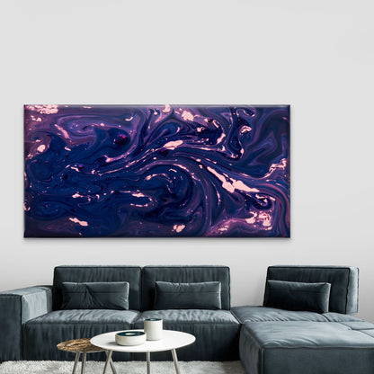 Abstract Fluid Art Background Wall Art Canvas Office Home Room Framed 120x60cm