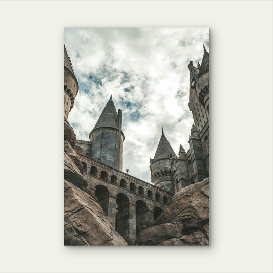 Hogwarts School Of Witchcraft And Wizardry 60x90cm Metal Print Ready to Hang