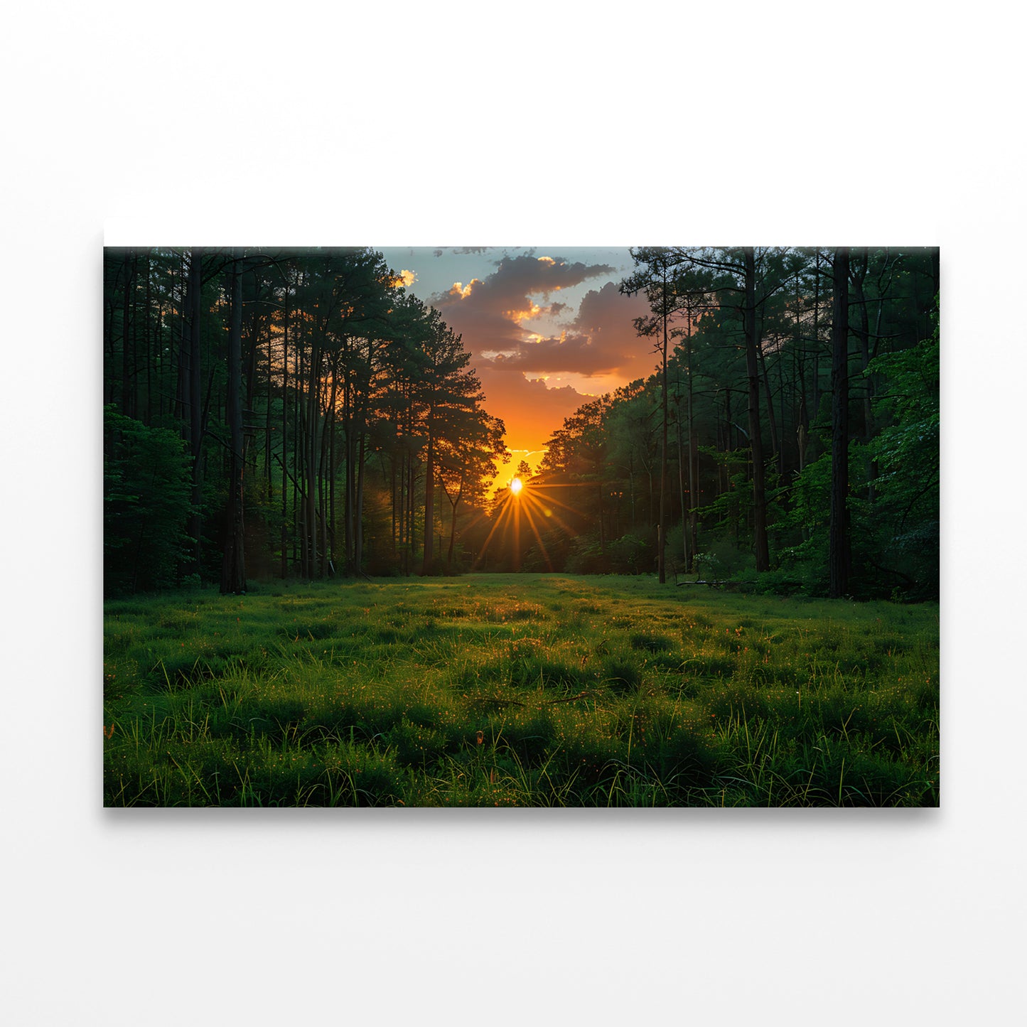Sunrise in the Forest Print 100% Australian Made - Bella Home Decor