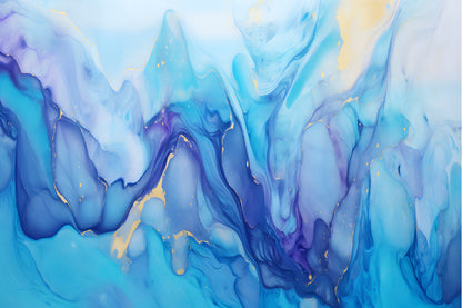 Luxury Abstract Fluid Art Painting Print 100% Australian Made