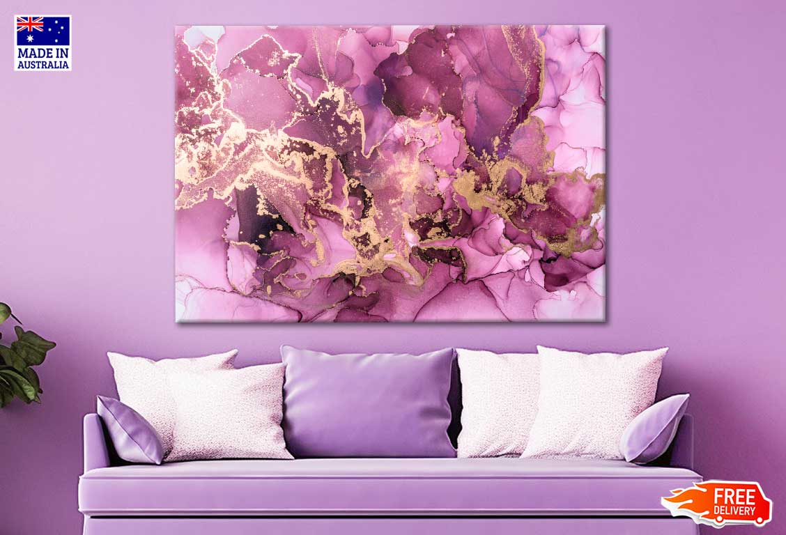 Hand Painted Alcohol Ink Print 100% Australian Made