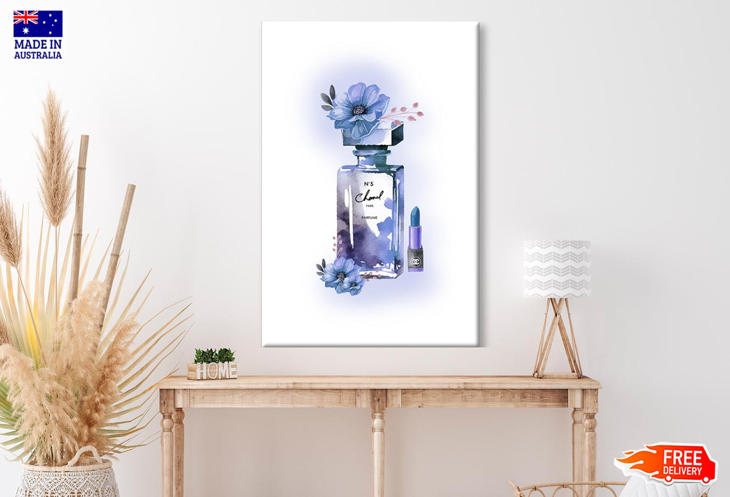 Purple Perfume Wall Art Limited Edition High Quality Print