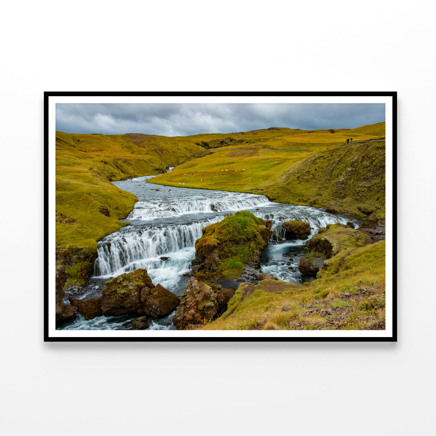 Waterfall Fosstorfufoss Europe Home Decor Premium Quality Poster Print Choose Your Sizes