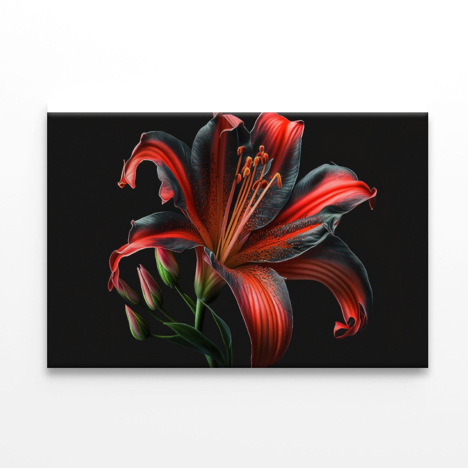 View of Lily Blossom Print 100% Australian Made - Bella Home Decor