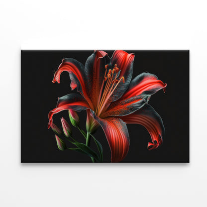 View of Lily Blossom Print 100% Australian Made - Bella Home Decor