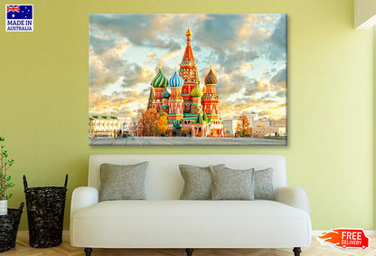 Moscow, Russia, Red Square, View Wall Art Decor 100% Australian Made