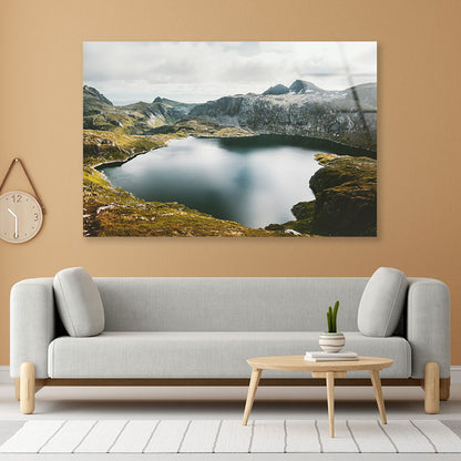 Lake and Mountains Acrylic Glass Print Tempered Glass Wall Art 100% Made in Australia Ready to Hang