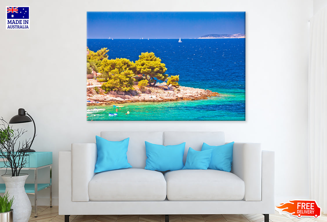 Archipelago of Dalmatia Croatia Print 100% Australian Made