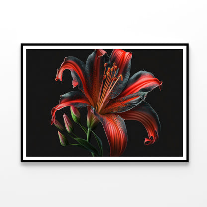 View of Lily Blossom Home Decor Premium Quality Poster Print Choose Your Sizes