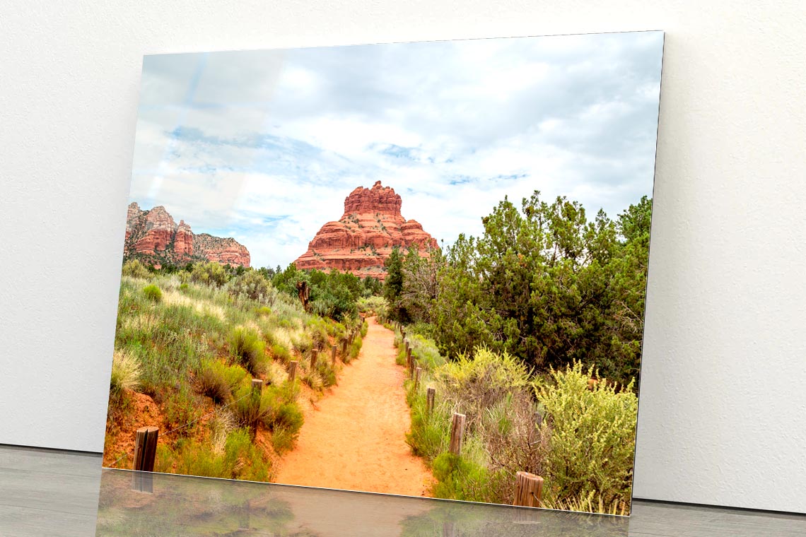 Sedona and Oak Creek Canyon Acrylic Glass Print Tempered Glass Wall Art 100% Made in Australia Ready to Hang