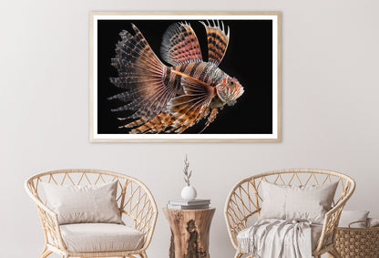 Close up Red Lionfish Home Decor Premium Quality Poster Print Choose Your Sizes