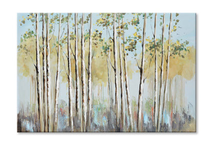 Woods, Green, spring, Painting Wall Art Limited Edition High Quality Print