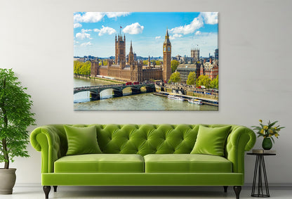 London Cityscape with Big Ben, UK Wall Art Decor 100% Australian Made - Bella Home Decor