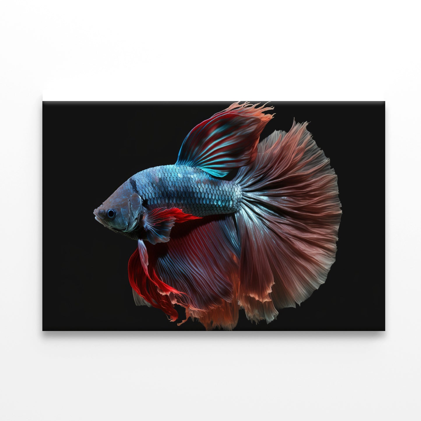 Colorful Fish Swimming In the Water Print 100% Australian Made - Bella Home Decor