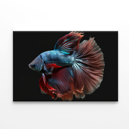 Colorful Fish Swimming In the Water Print 100% Australian Made - Bella Home Decor