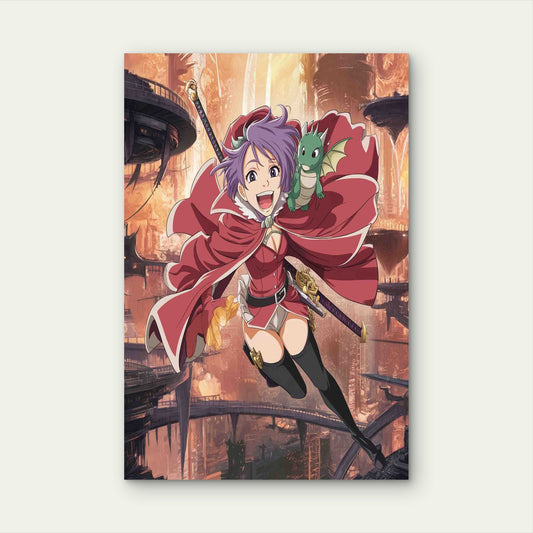 Love Heart's Sky Adventure Metal Print Ready to Hang