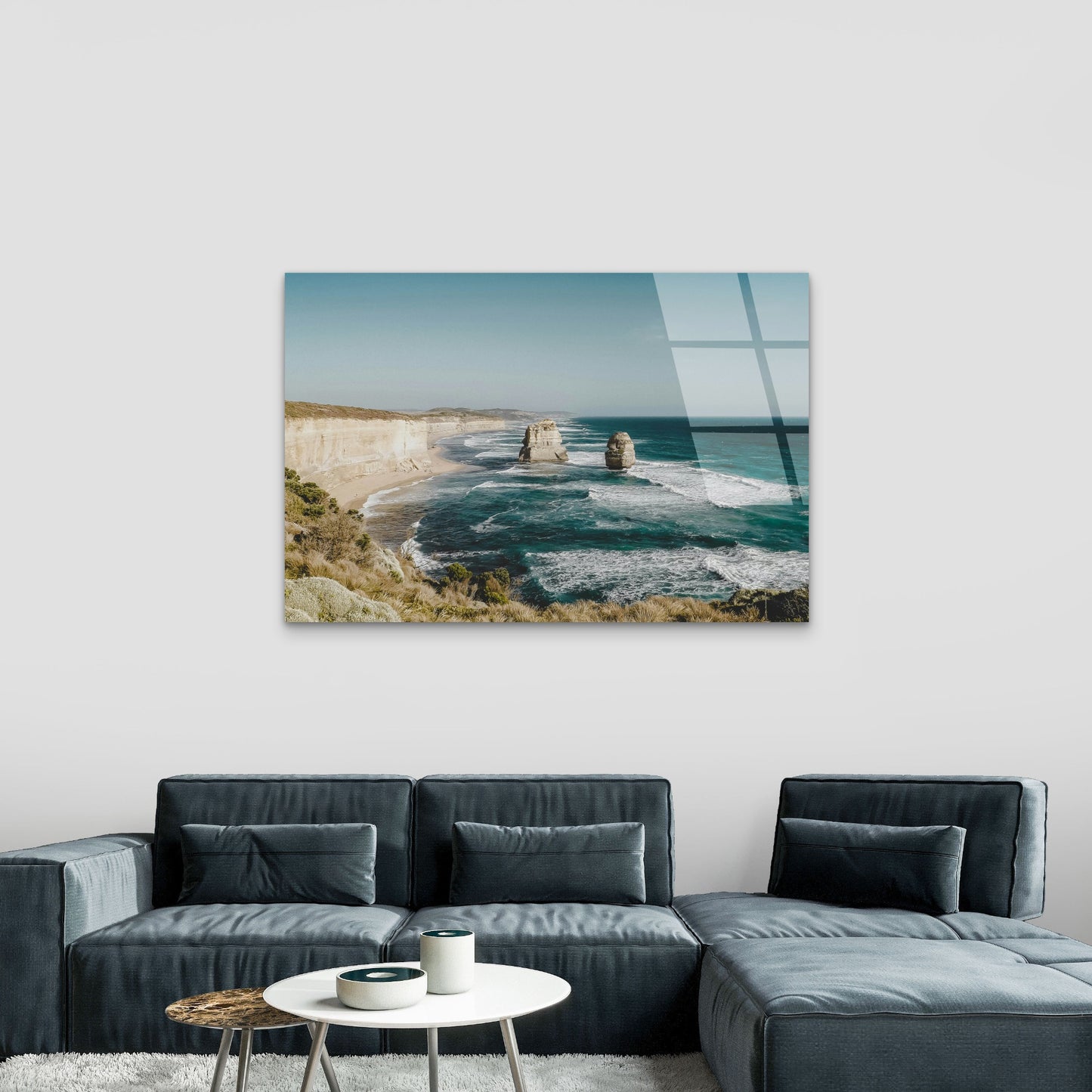 12 Apostles Great Ocean Road Coast Acrylic Glass Printing Wall Art Australian Made Quality