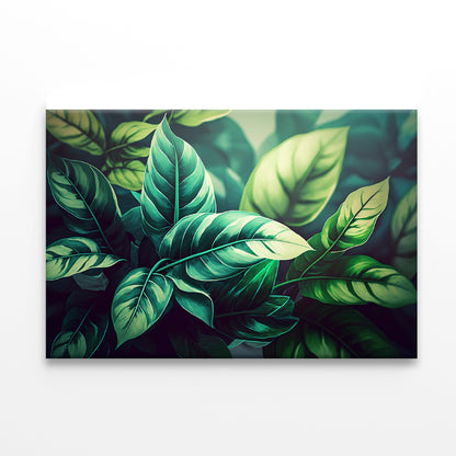 Pattern Featuring Leaves Print 100% Australian Made - Bella Home Decor