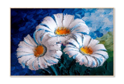 Painting Daisies Flowers in the Garden Wall Art Limited Edition High Quality Print