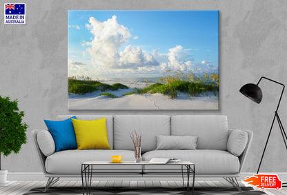 Early Morning Light on A Beautiful White Sand Beach of The Florida Gulf Coast Wall Art Decor 100% Australian Made - Bella Home Decor