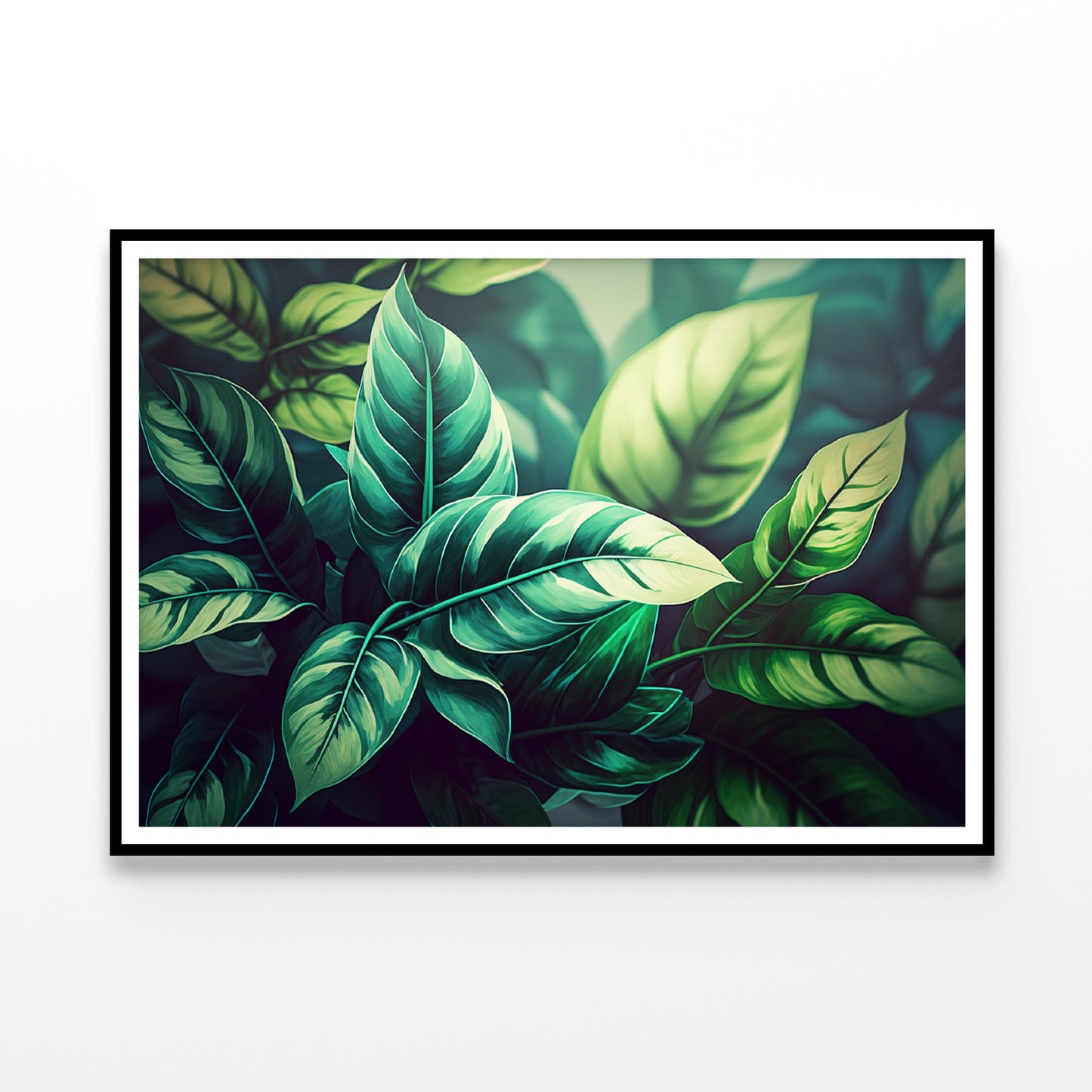 Pattern Featuring Leaves Home Decor Premium Quality Poster Print Choose Your Sizes - Bella Home Decor