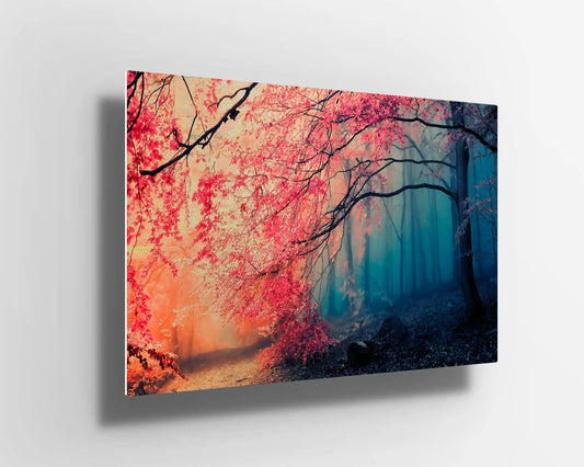 Fantasy Forest trees fairy tale UV Direct Aluminum Print Australian Made Quality