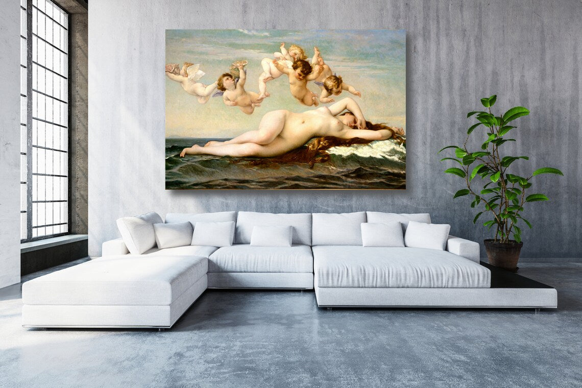 Alexandre Cabanel, The Birth Of Venus UV Direct Aluminum Print Australian Made Quality