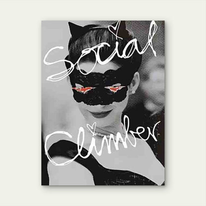 The Dark Knight Rises - Catwoman - Social Climber Metal Print Ready to Hang