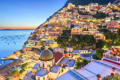 The Beautiful Coast of Amalfi Home Decor Premium Quality Poster Print Choose Your Sizes - Bella Home Decor