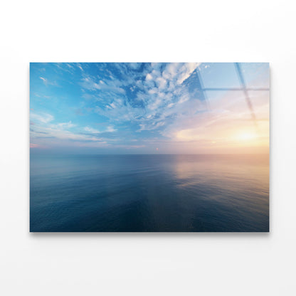 Sky on Sunset Acrylic Glass Print Tempered Glass Wall Art 100% Made in Australia Ready to Hang