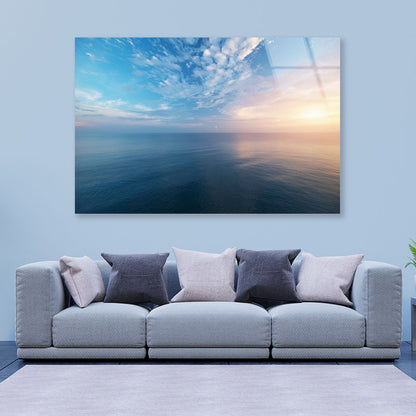 Sky on Sunset Acrylic Glass Print Tempered Glass Wall Art 100% Made in Australia Ready to Hang