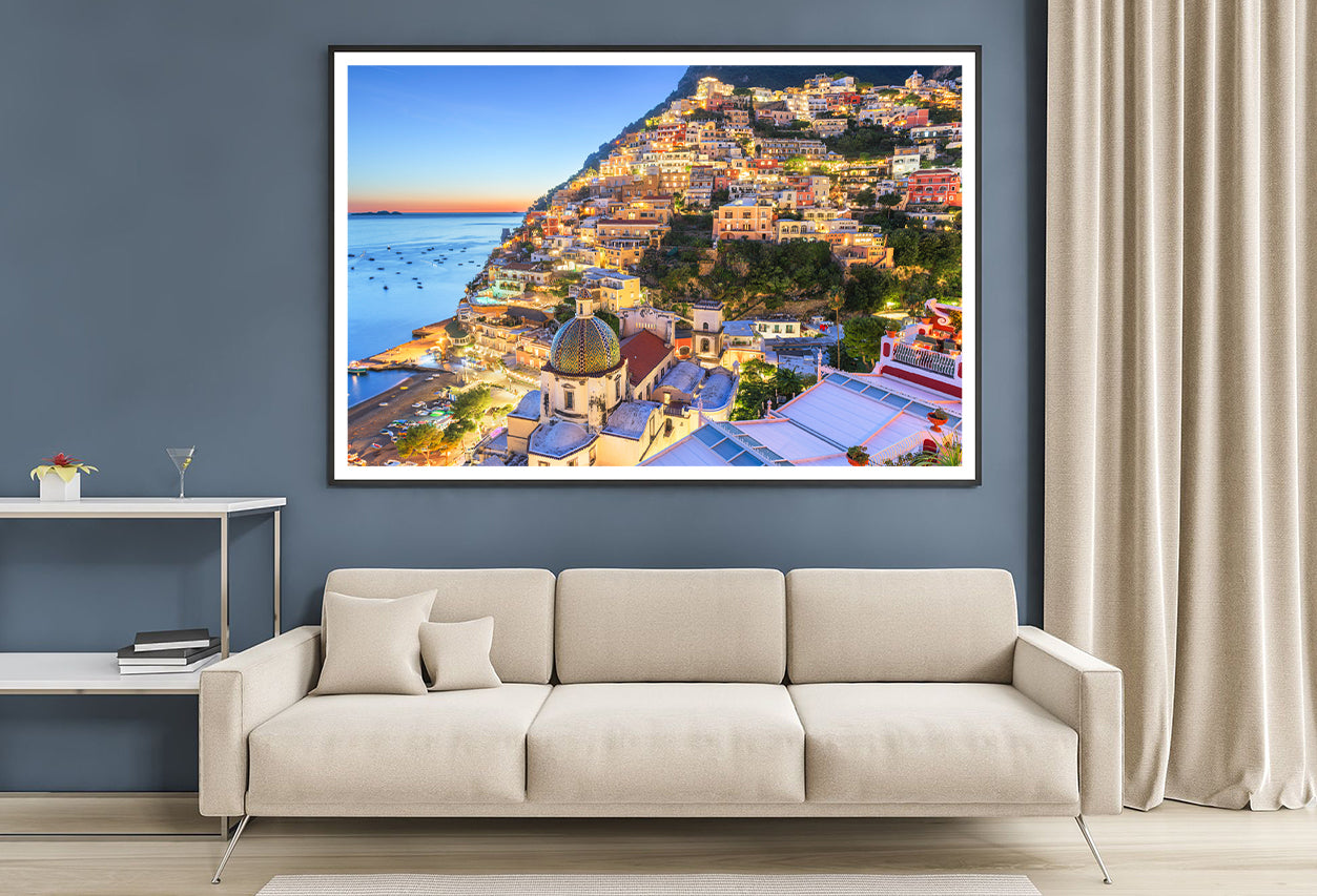 The Beautiful Coast of Amalfi Home Decor Premium Quality Poster Print Choose Your Sizes - Bella Home Decor