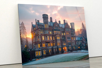 University College Campus Scenery  Acrylic Glass Print Tempered Glass Wall Art 100% Made in Australia Ready to Hang - Bella Home Decor