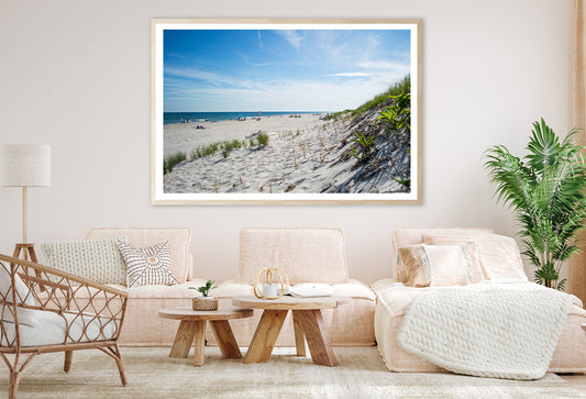 Shore of Atlantic Beach New York Home Decor Premium Quality Poster Print Choose Your Sizes