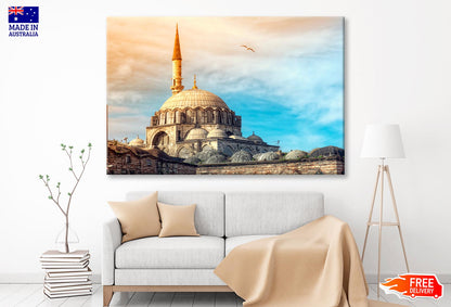 Mosque In Istanbul, Turkey Wall Art Decor 100% Australian Made