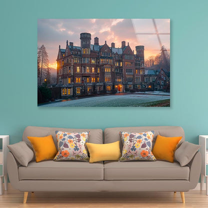 University College Campus Scenery  Acrylic Glass Print Tempered Glass Wall Art 100% Made in Australia Ready to Hang - Bella Home Decor