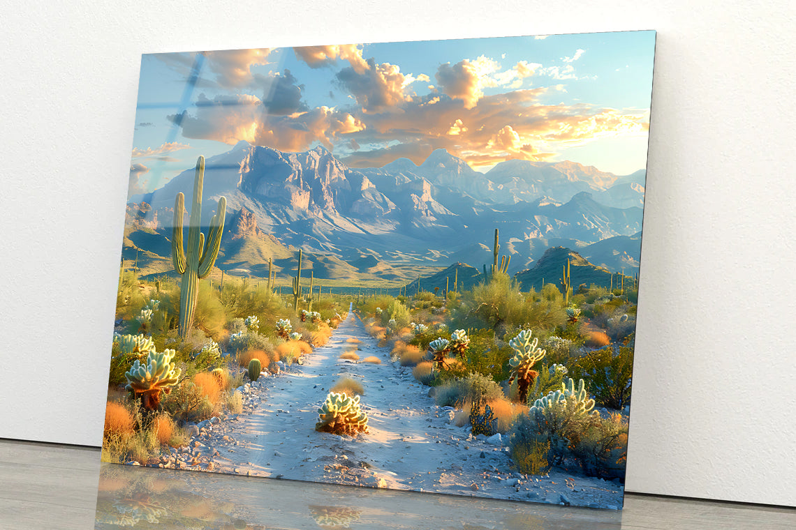 Mountains and Snow Acrylic Glass Print Tempered Glass Wall Art 100% Made in Australia Ready to Hang - Bella Home Decor