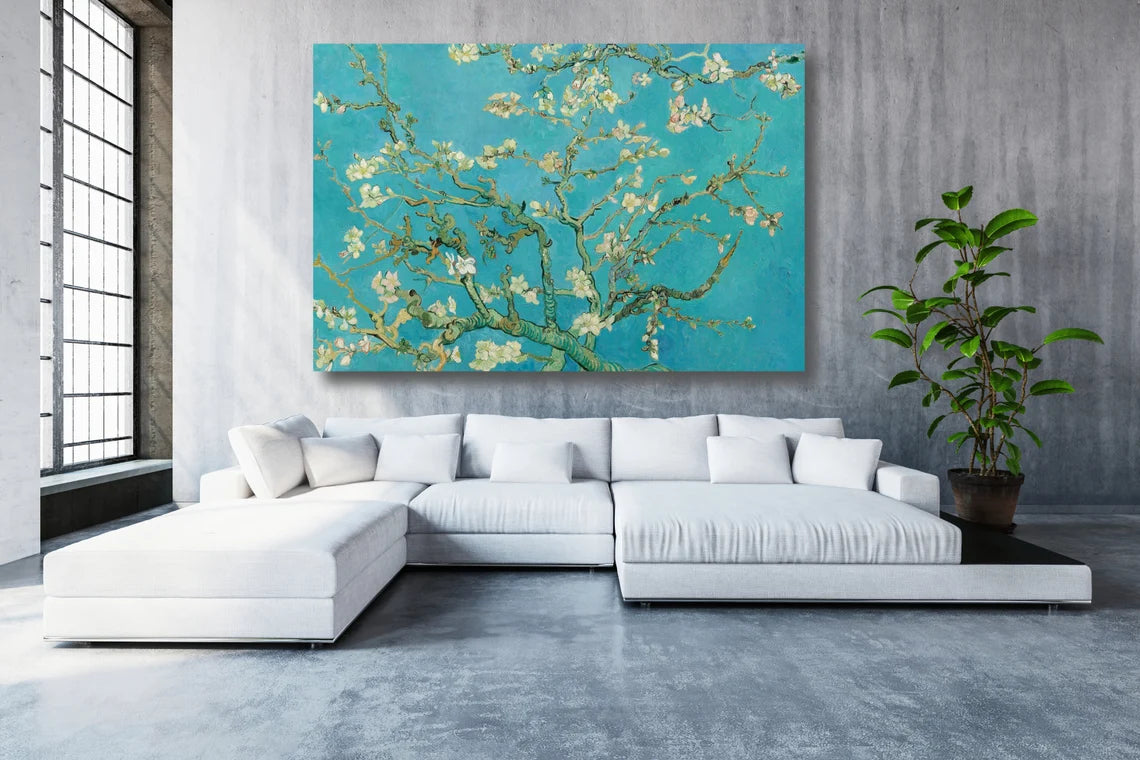 Vincent Van Gogh, Almond Blossom UV Direct Aluminum Print Australian Made Quality