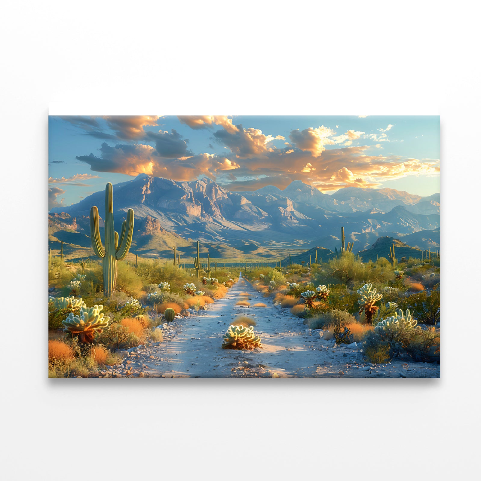 Mountains and Snow Print 100% Australian Made - Bella Home Decor